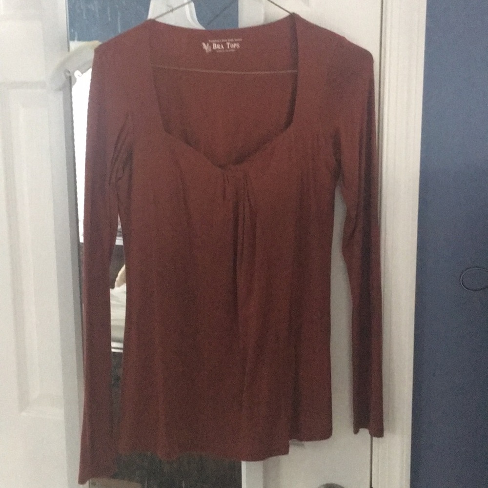 Brown shirt